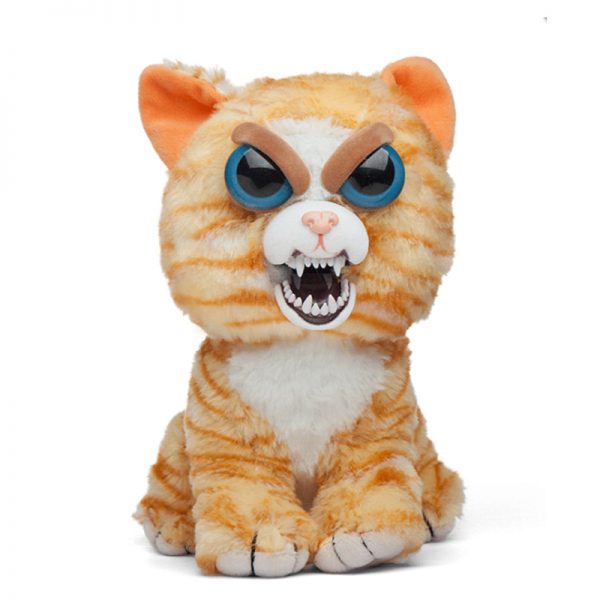 Feisty Pets Princess Pottymouth Orange Cat Doofus 8 Inch Plush Figure NEW Toys 
